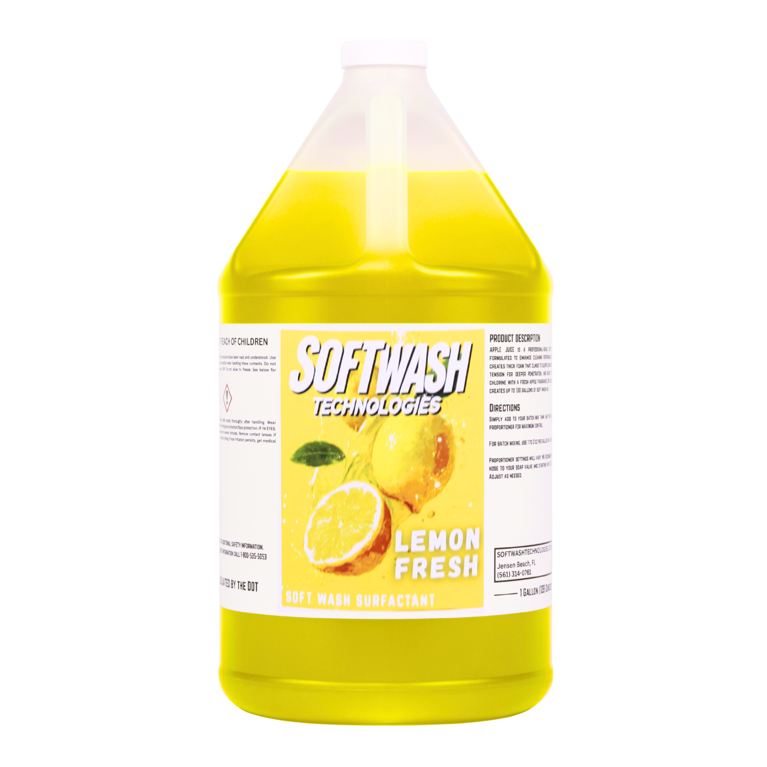 Lemon Fresh | Professional Soft Wash Soap | Softwash Technologies