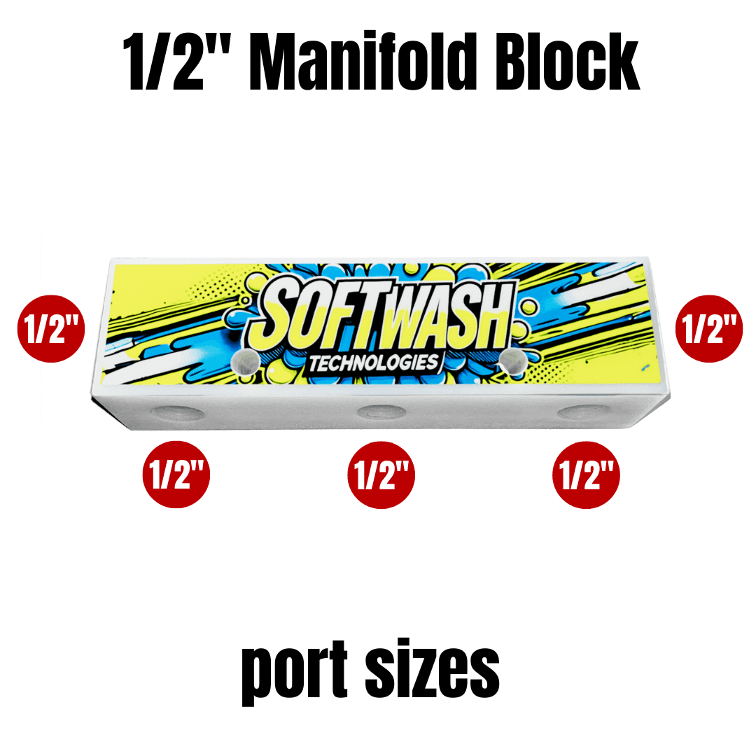Soft Wash Manifold Block