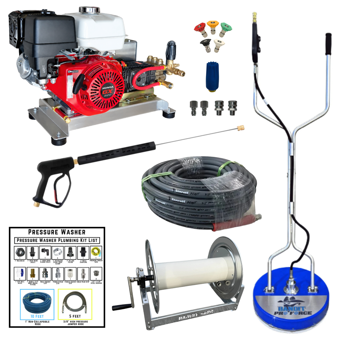 4 GPM Pressure Washer Bundle