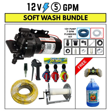 Remco 12V 5 GPM Soft Wash Bundle