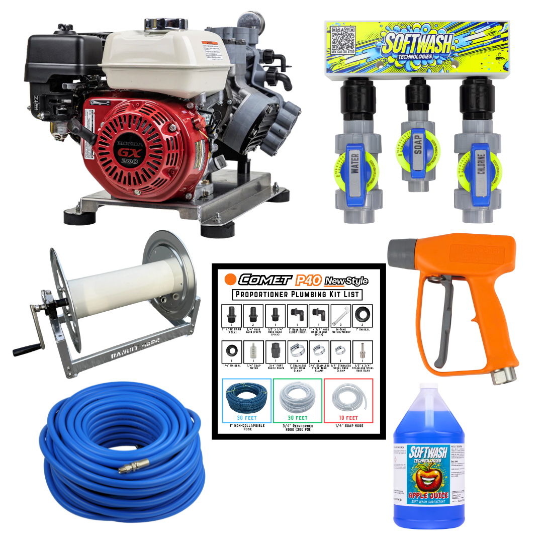 Comet P40 Soft Wash Bundle