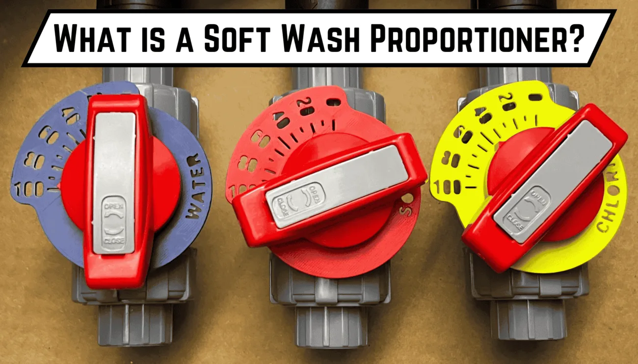 What is a Soft Wash Proportioner?