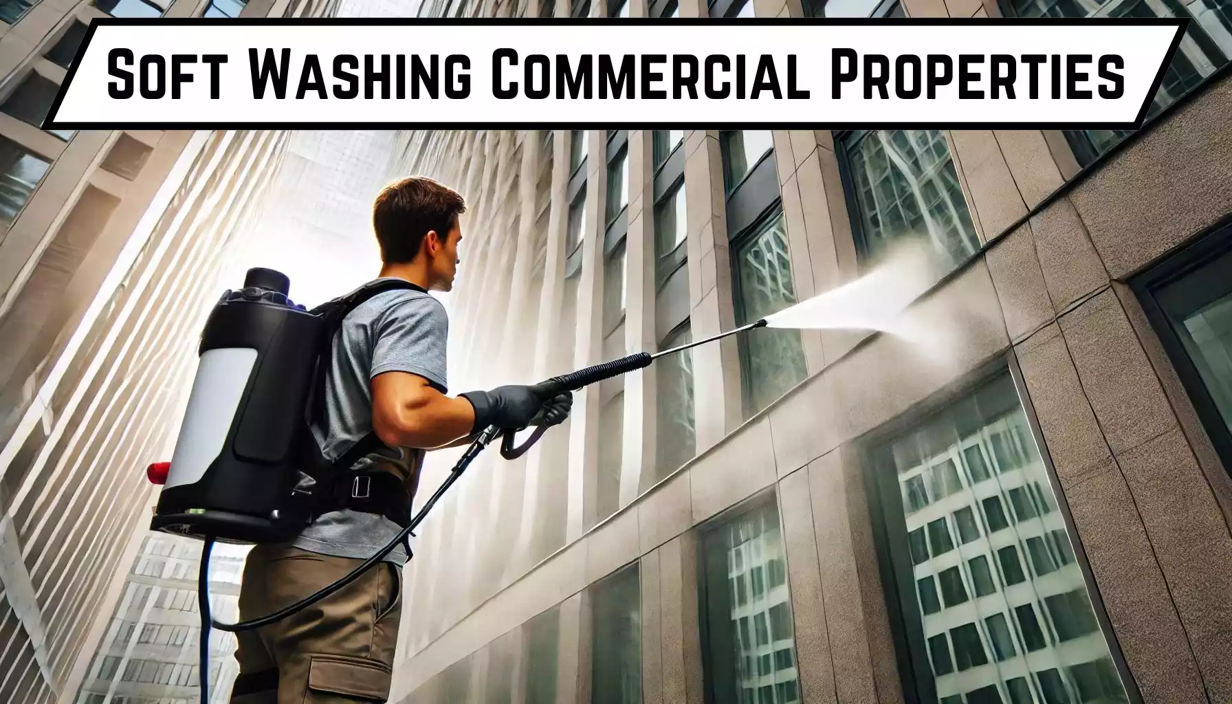 Soft Washing for Commercial Properties