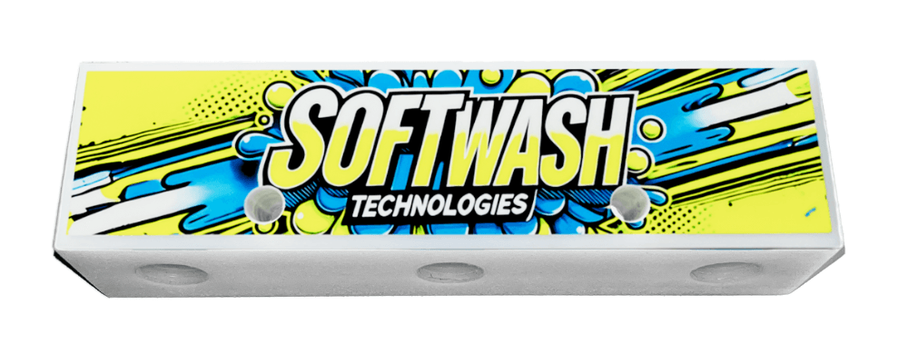 soft wash manifold block