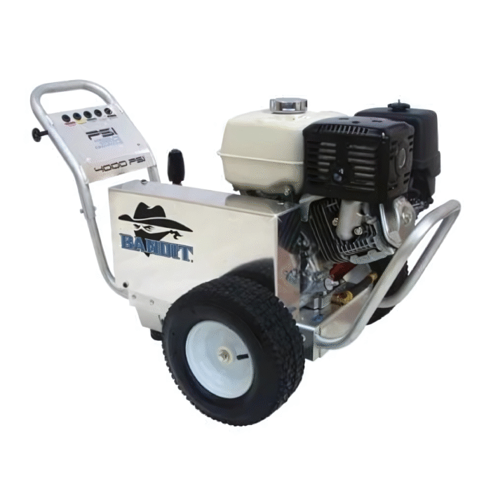 Bandit Pull Cart Belt Drive Pressure Washer