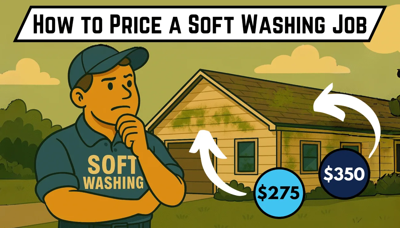 How to price a soft washing job