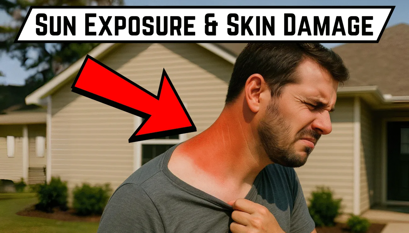 sun exposure and skin damage