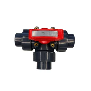 Three-Way True Union Ball Valve