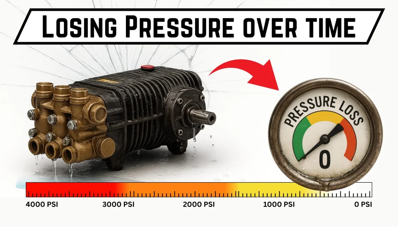 Why Your Pressure Washer Is Losing Pressure Over Time