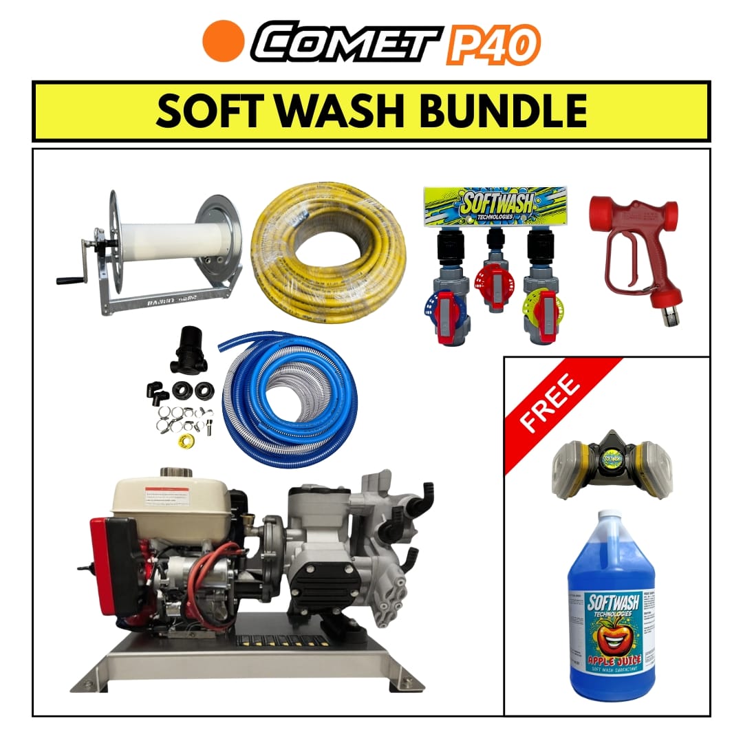 Comet P40 Soft Wash Bundle Comet P40 Soft Wash Bundle