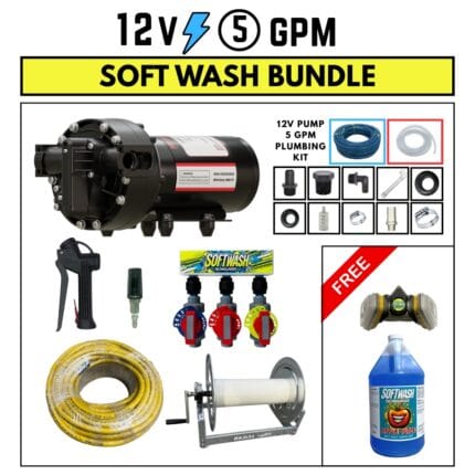 Remco 12V 5 GPM Soft Wash Bundle