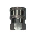 QC SOCKET 1/4" FNPT STAINLESS STEEL