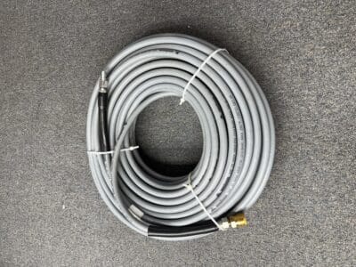 Gray Non-Marking Pressure Washer Hose