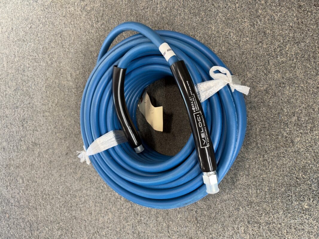 Blue Non-Marking Pressure Washer Hose