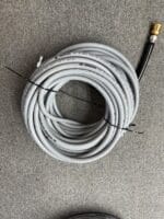 Gray Non-Marking Pressure Washer Hose