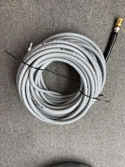 Gray Non-Marking Pressure Washer Hose