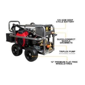 5000 PSI - 5.0 GPM Pressure Washer with Comet TW5050S